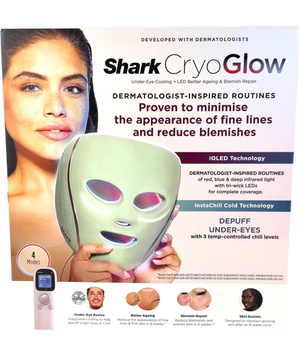 Shark CryoGlow Under-Eye Cooling & LED Mask Size 1