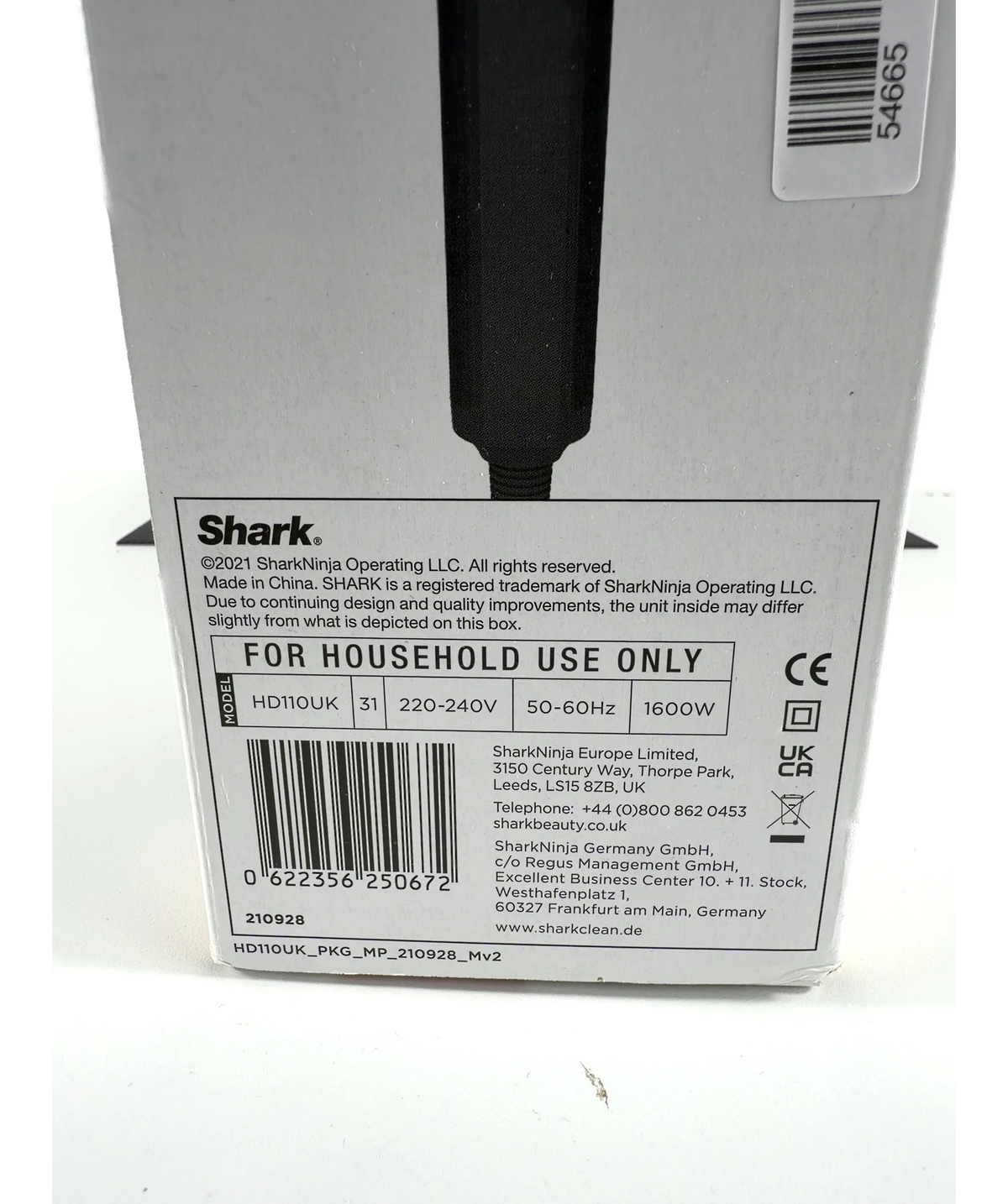 Shark STYLE iQ Hair Dryer & Styler, size 1 — detail