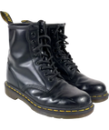 Dr Martens Black 1460 Smooth Leather 8-Eye Boot, size UK 5 EU 38 👠 — front