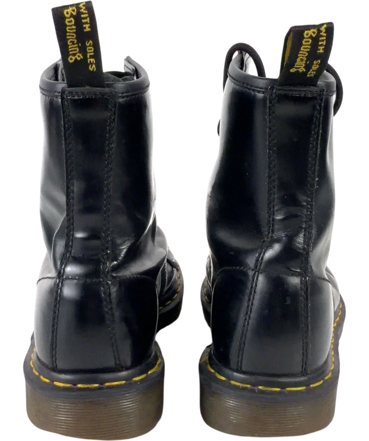 Dr Martens Black 1460 Smooth Leather 8-Eye Boot, size UK 5 EU 38 👠 — back