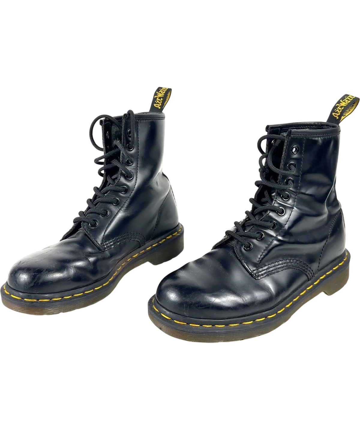 Dr Martens Black 1460 Smooth Leather 8-Eye Boot, size UK 5 EU 38 👠 — label