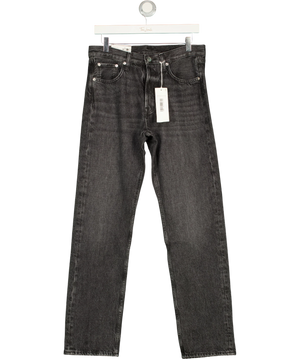ARKET Grey Mid-waist Slim Straight leg Jeans W28