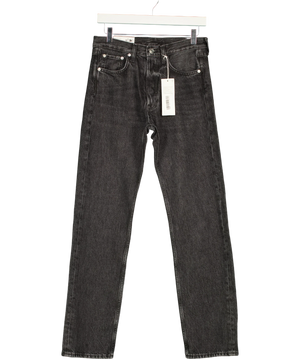 ARKET Grey Mid-waist Slim Straight leg Jeans W27