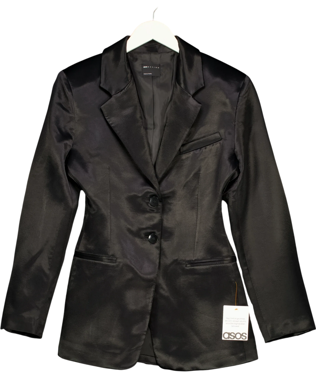 ASOS Black Colour, size UK 8 — front