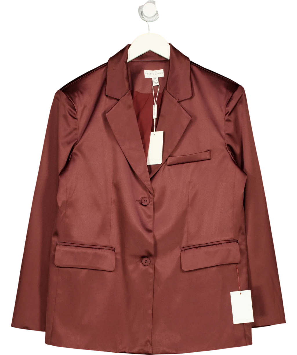 PRETTY LAVISH burgundy Colour, size UK 10 — front