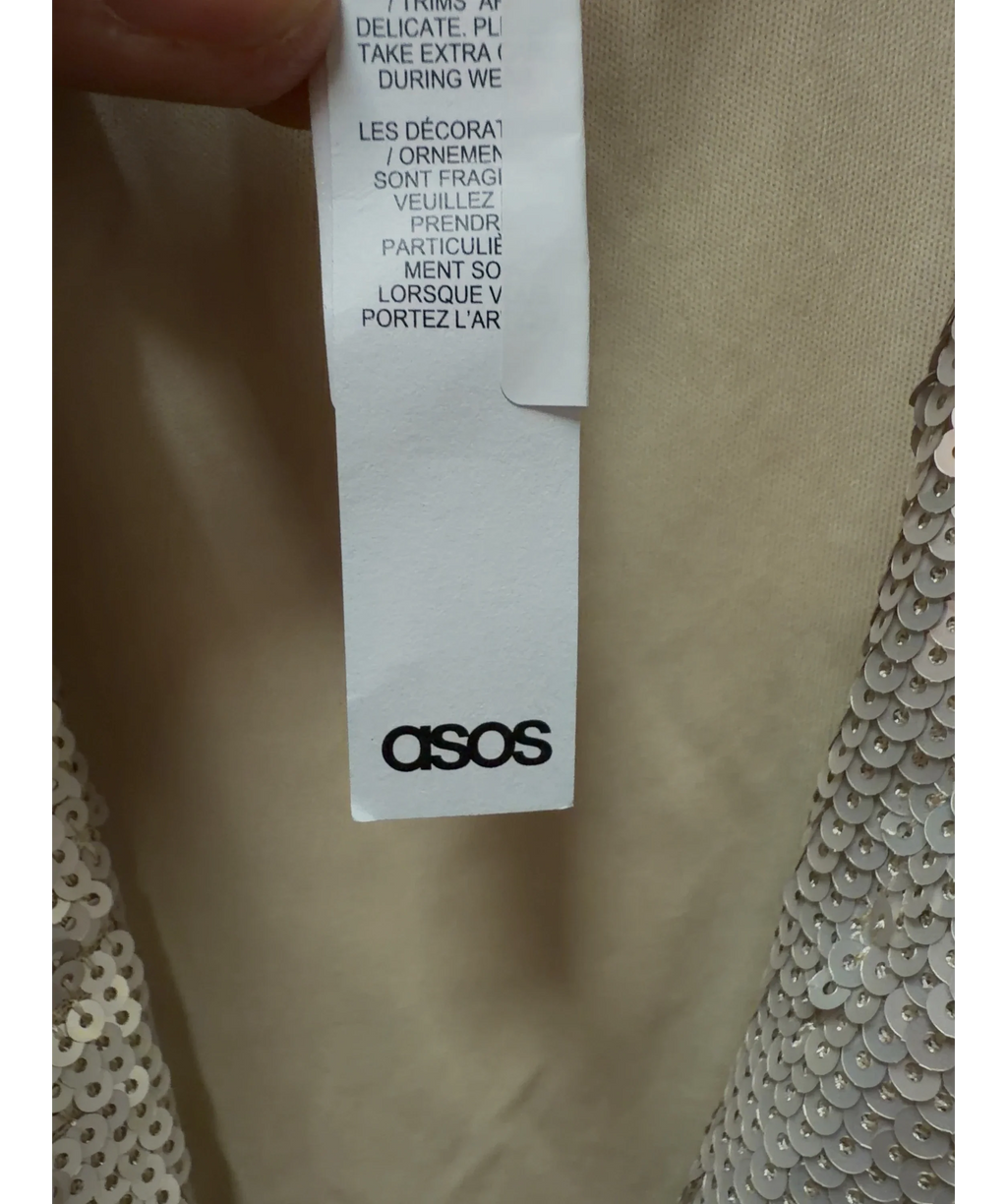 ASOS Cream Colour, size UK 6-8 — detail