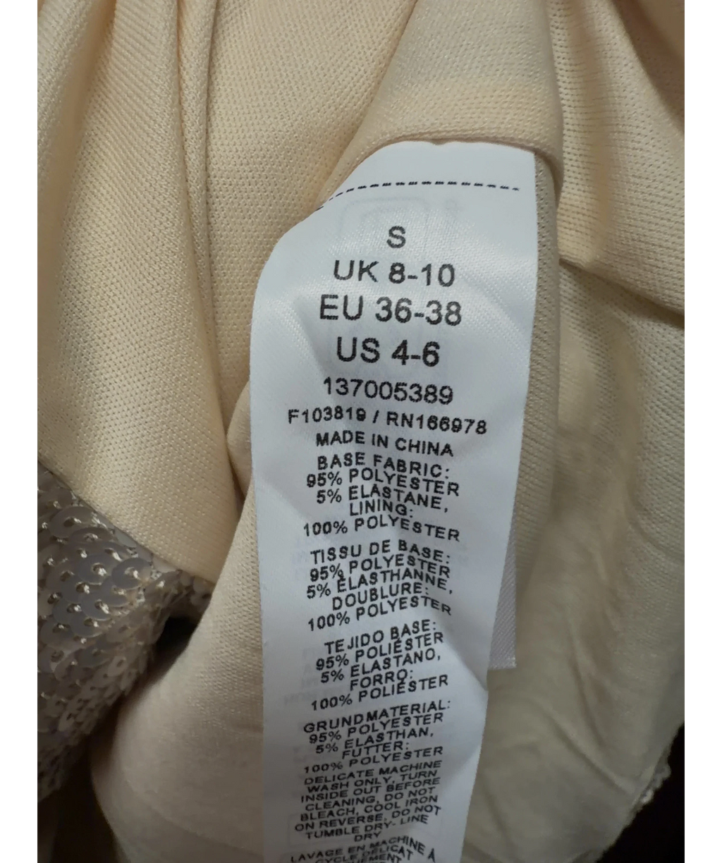 ASOS Cream Colour, size UK 6-8 — label