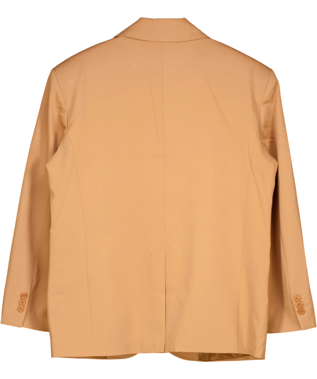 ASOS camel tailored camel blazer, size UK S — back