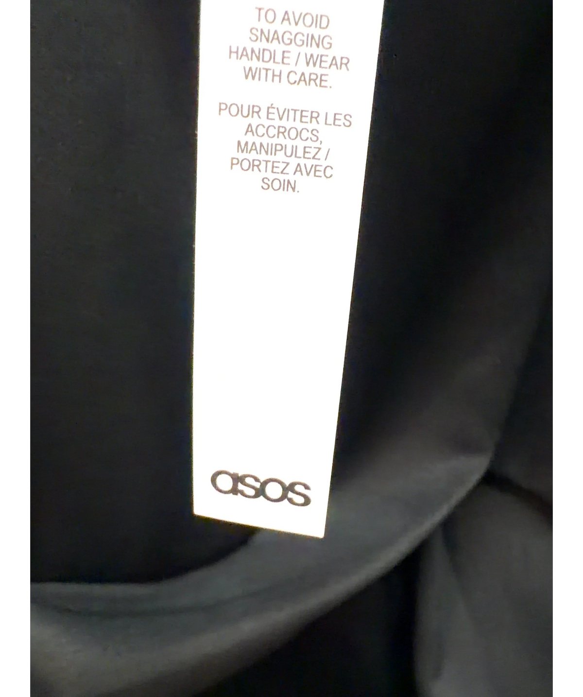 ASOS Black Colour, size UK 20 — detail