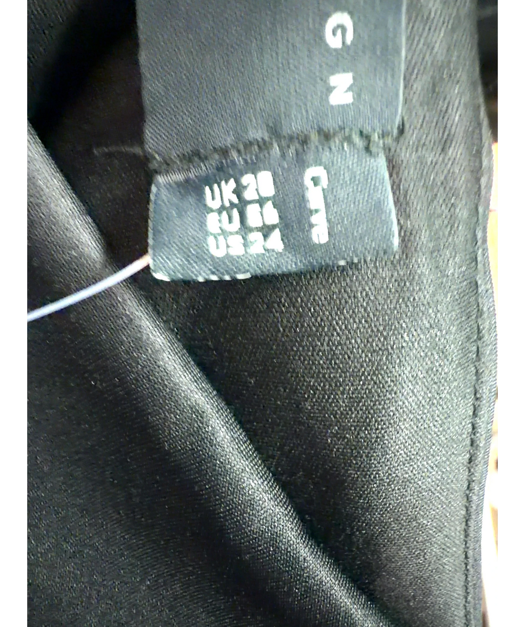 ASOS Black Colour, size UK 20 — care label