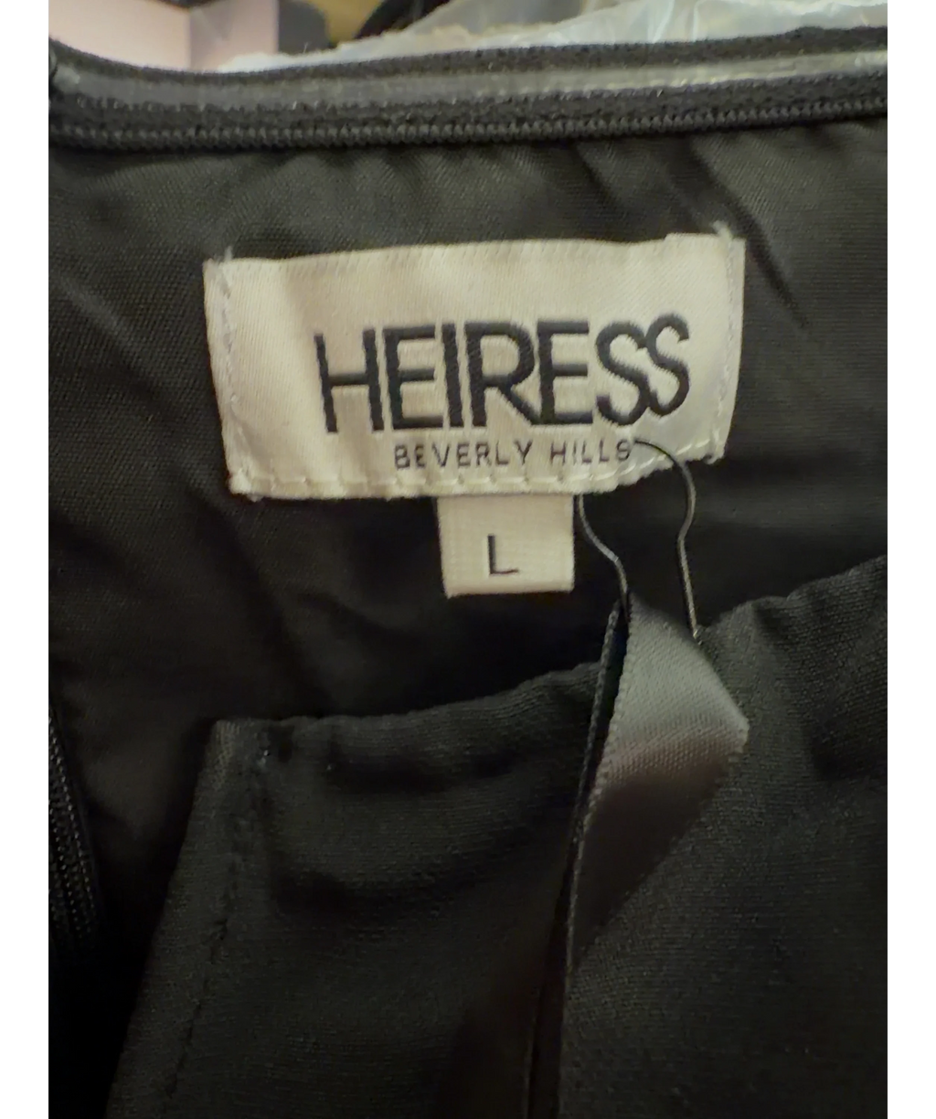 HEIRESS BEVERLY HILLS Black Colour, size UK L — care label