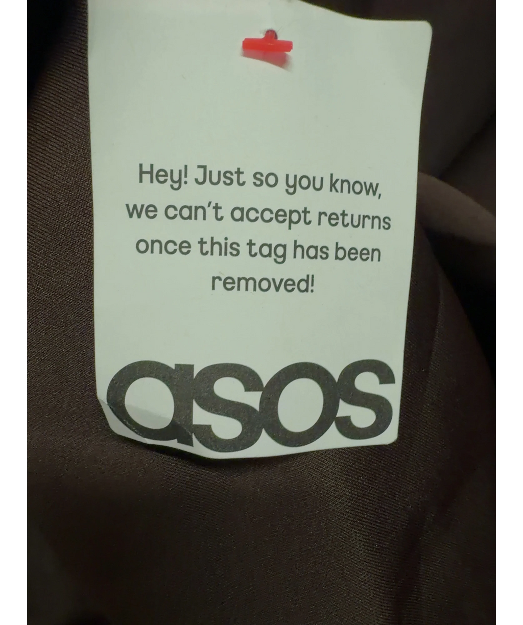 ASOS Brown Colour, size UK 12 — detail