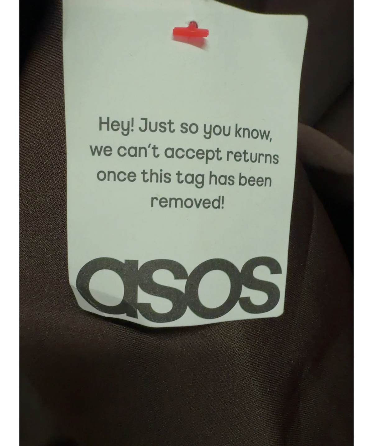 ASOS Brown Colour, size UK 12 — detail