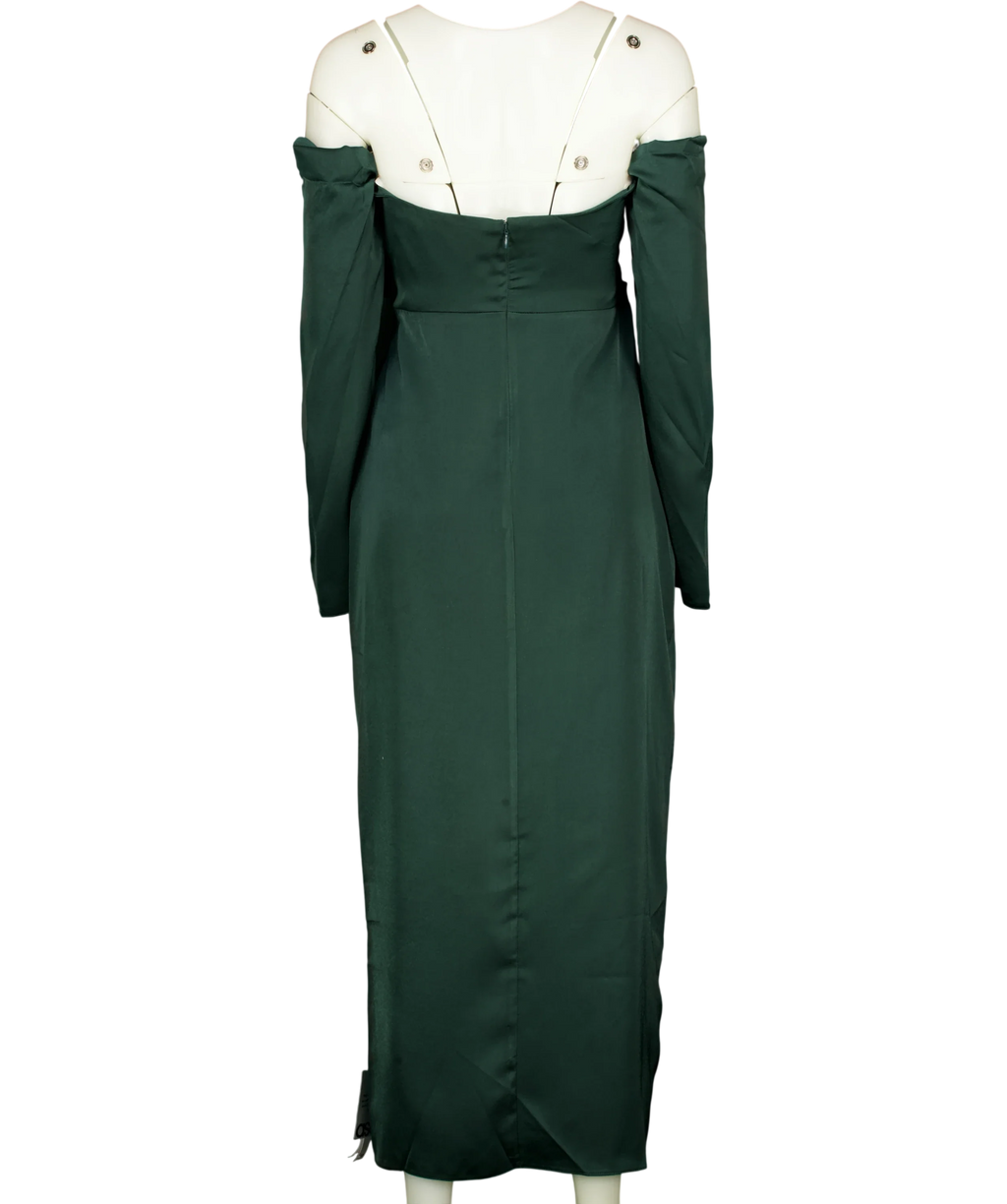 ASOS dark green Colour, size UK 10 — back