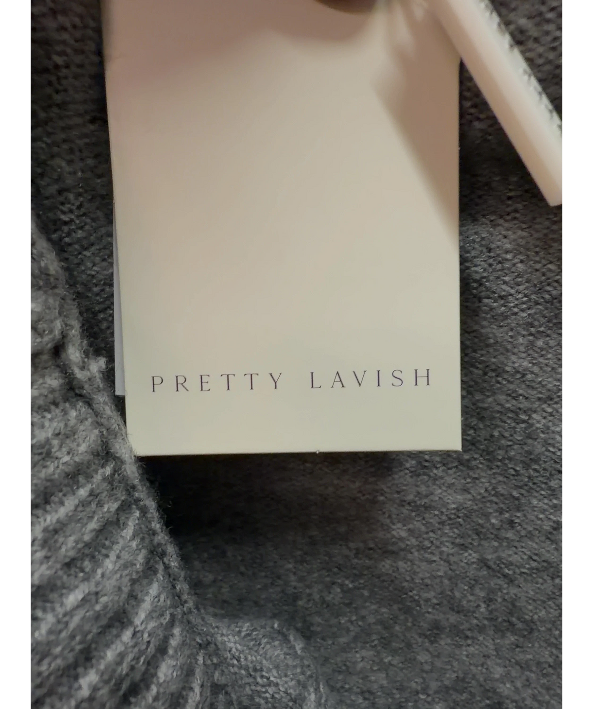 PRETTY LAVISH Grey Colour, size UK L — detail