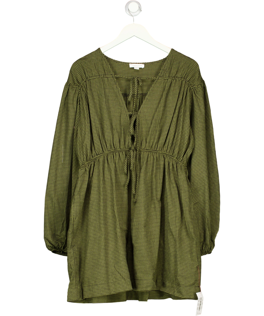 TOPSHOP Green Colour, size UK 10 — front