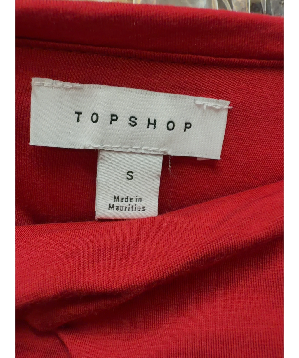 TOPSHOP Red Colour, size UK 8 — detail