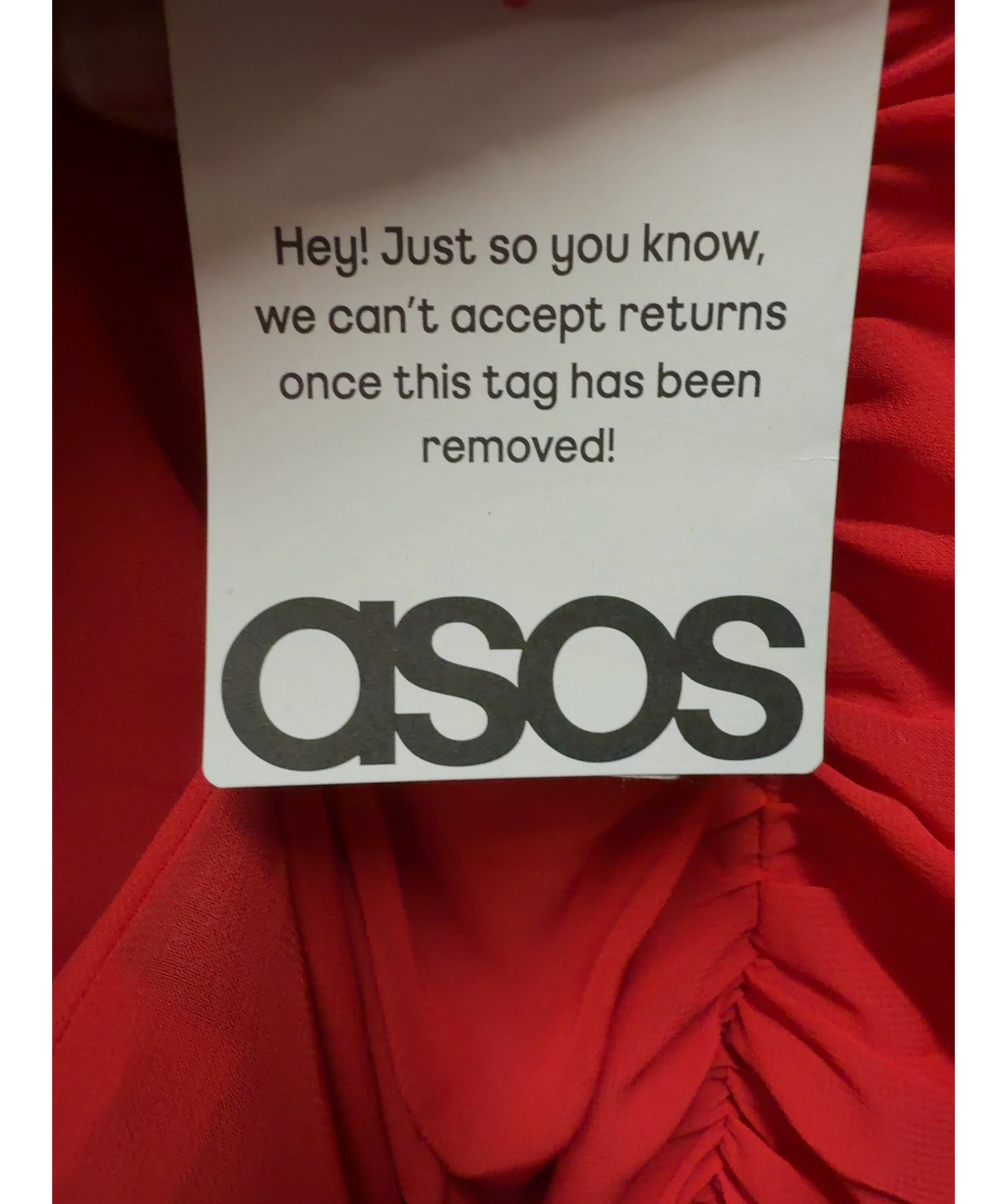 ASOS Red Colour, size UK 8 — detail