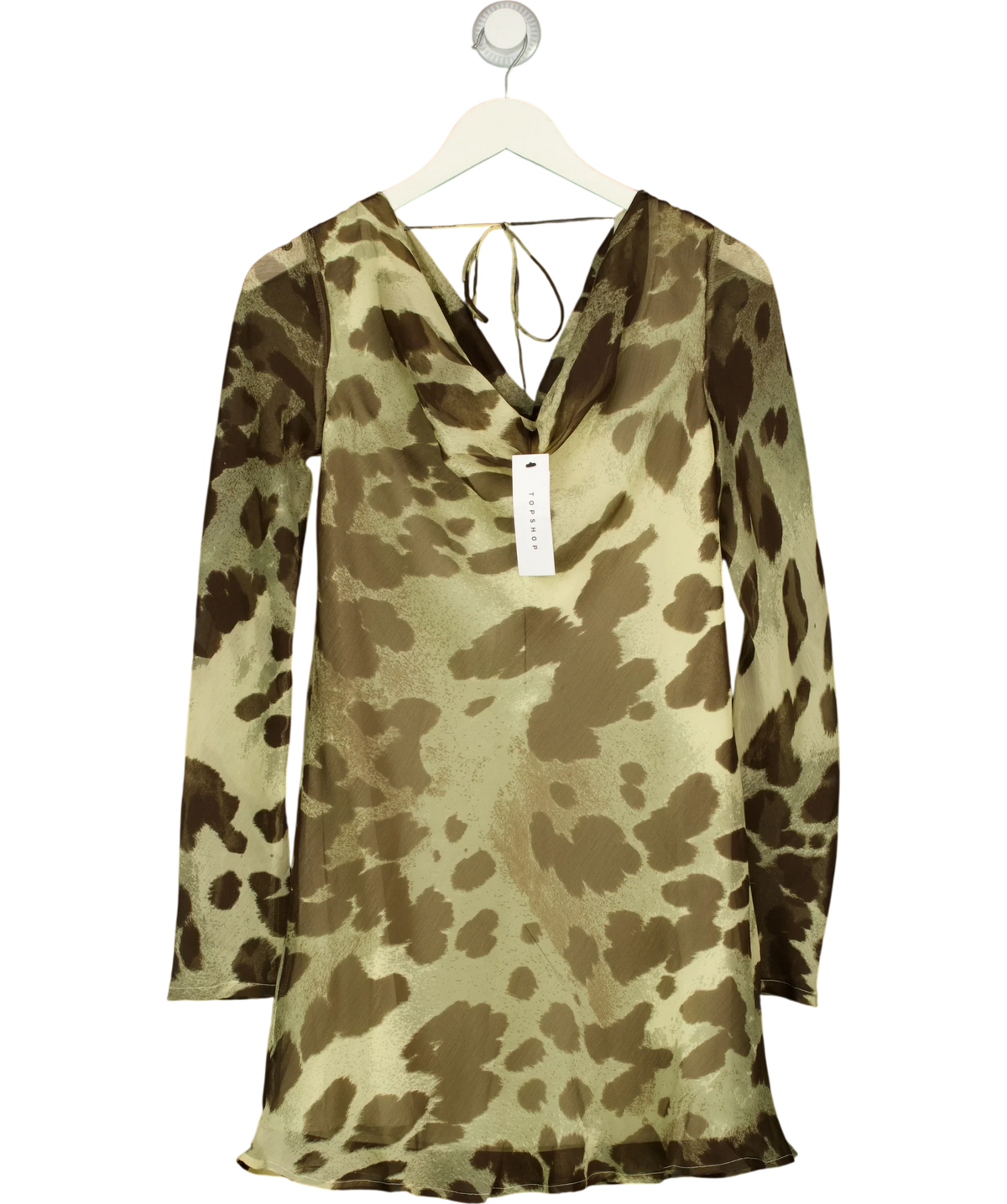 TOPSHOP Green Colour, size UK 6 — front