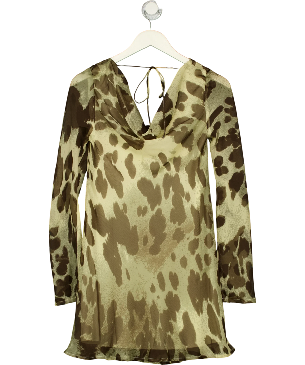 TOPSHOP Green Colour, size UK 6 — back