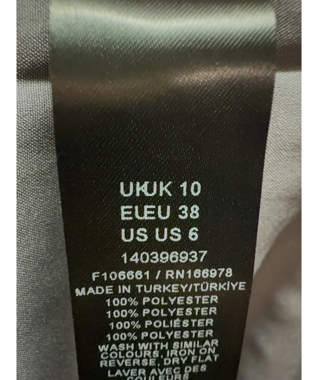 TOPSHOP Grey Colour, size UK 10 — care label