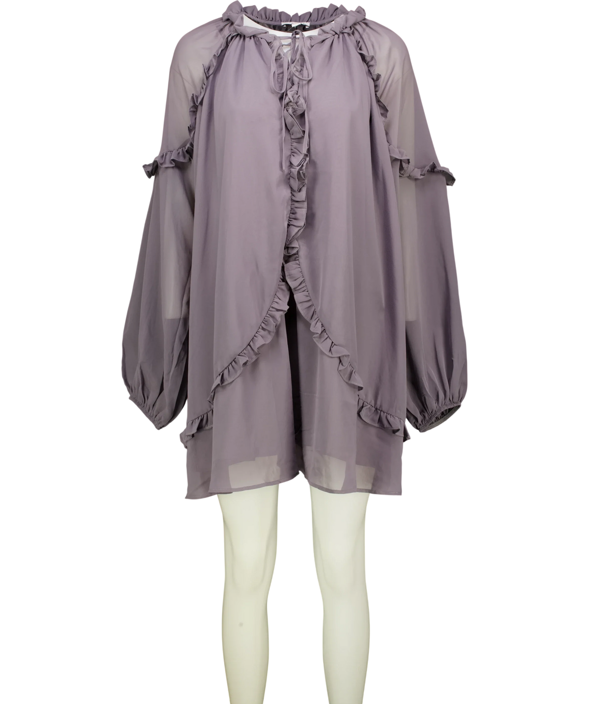 TOPSHOP Grey Colour, size UK 10 — front
