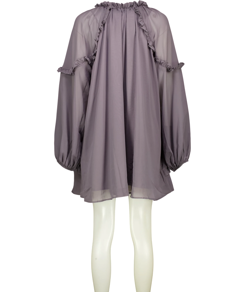 TOPSHOP Grey Colour, size UK 10 — back