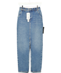 NA-KD Blue Slit Detailed Maxi Denim Skirt, size UK 4 — front