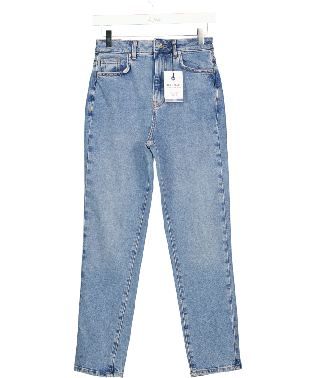 New Look Blue Hannah Straight, size UK 6 — front