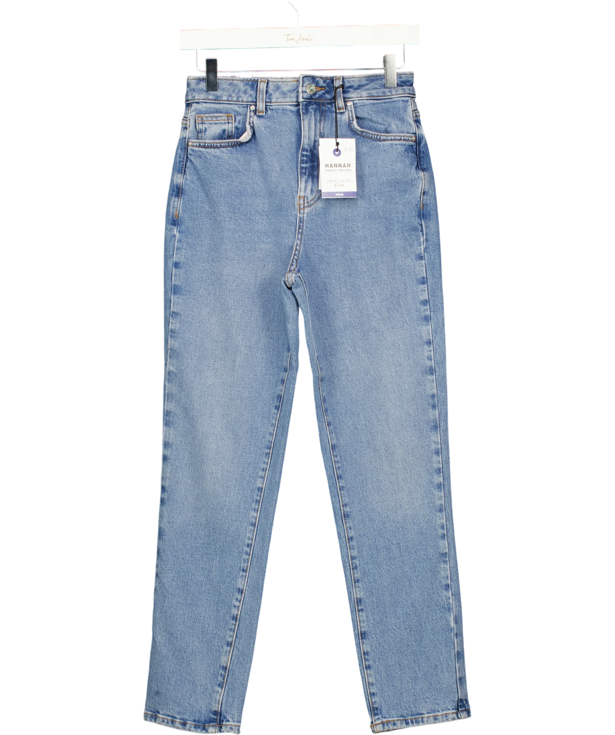 New Look Blue Hannah Straight, size UK 6 — front
