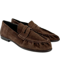 ARRANGE Brown Premium leather loafer, size UK 4 EU 37 👠 — front