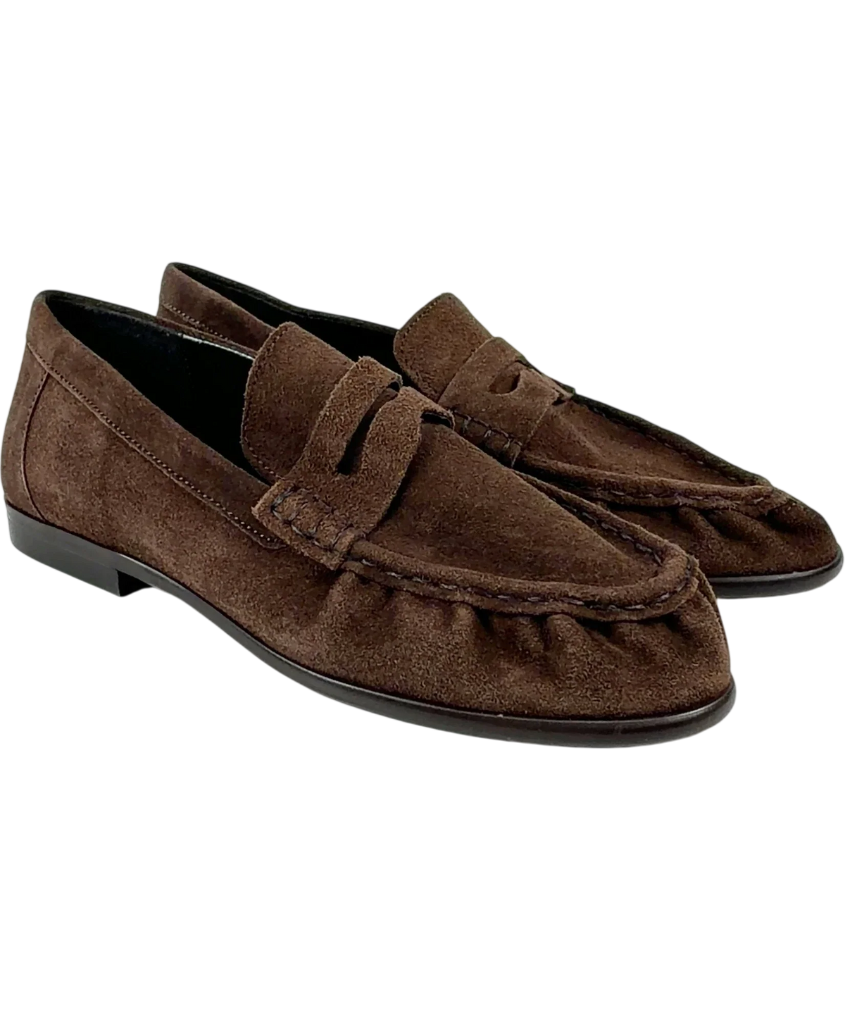 ARRANGE Brown Premium leather loafer, size UK 4 EU 37 👠 — front