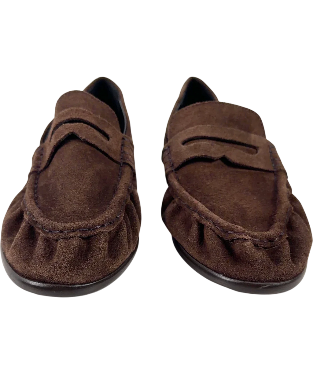 ARRANGE Brown Premium leather loafer, size UK 4 EU 37 👠 — detail