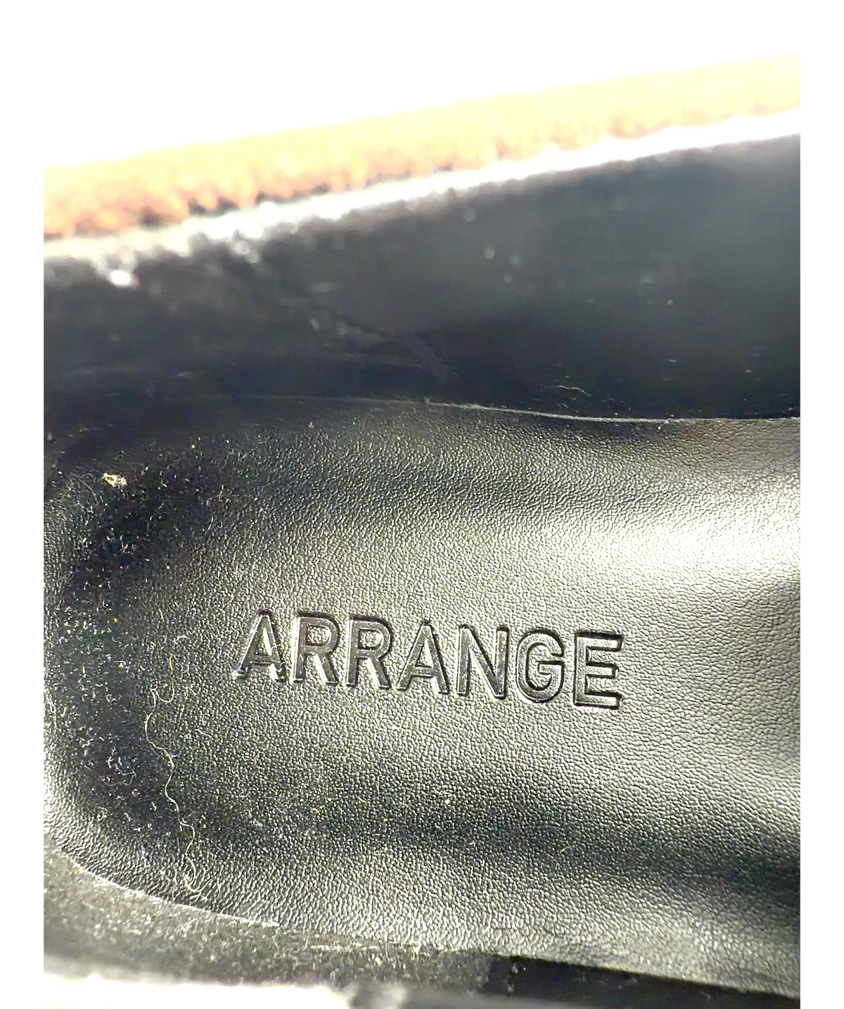 ARRANGE Brown Premium leather loafer, size UK 4 EU 37 👠 — care label
