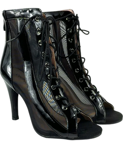 Ceciloroda Black Colour, size UK 4 EU 37 👠 — front