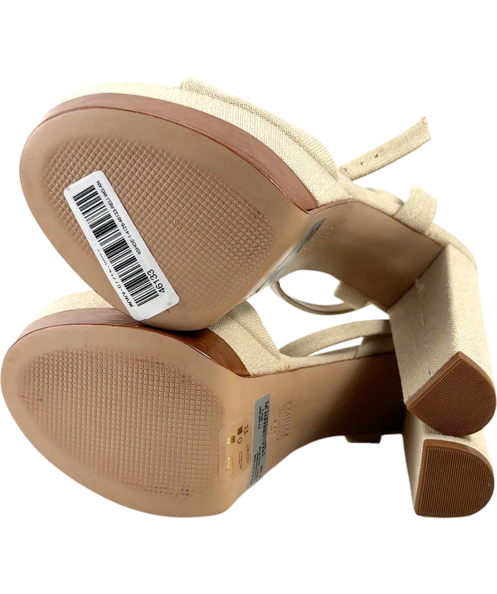 Schutz Beige KAILA PLATFORM, size UK 4 EU 37 👠 — view 8