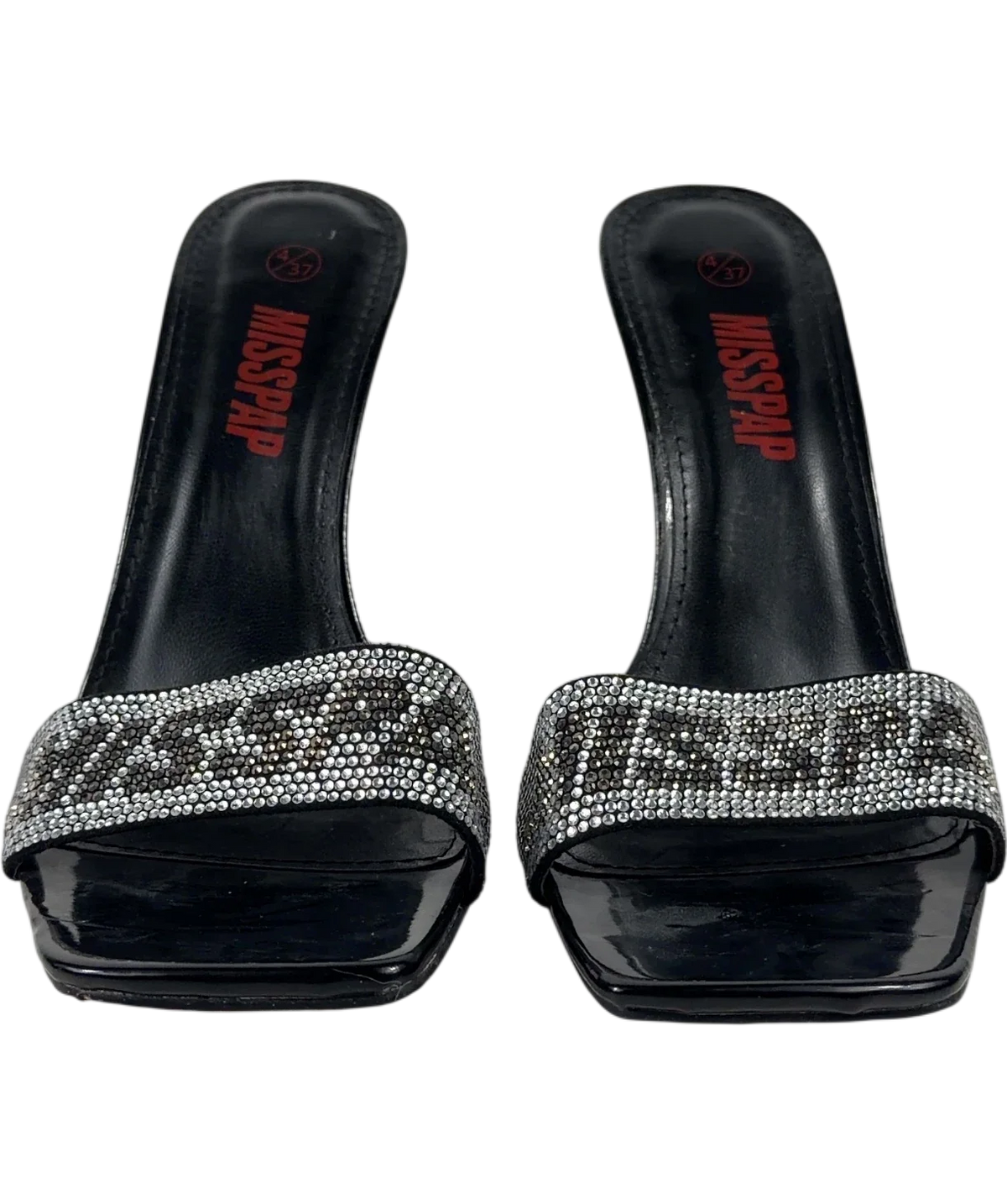 Misspap Black Colour, size UK 4 EU 37 👠 — back