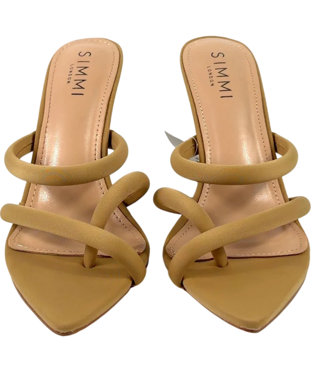 SIMMI Beige Joella-3, size UK 5 EU 38 👠 — detail
