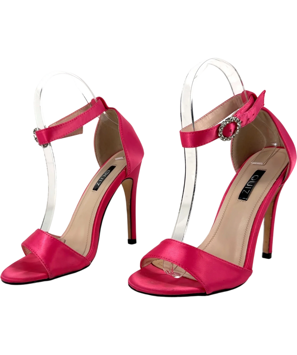 QUIZ Pink Colour, size UK 4 EU 37 👠 — label