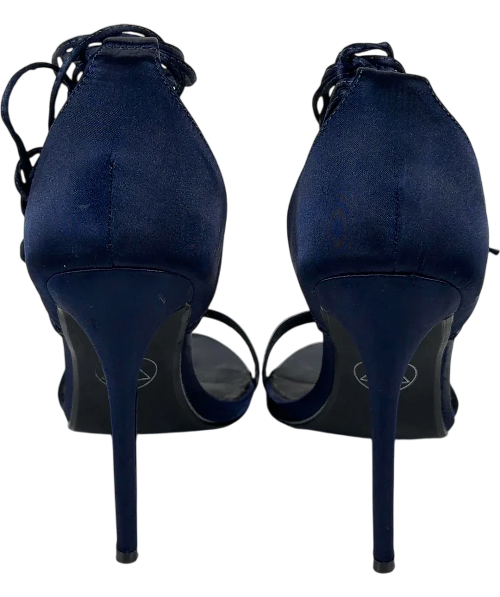 Missguided navy Colour, size UK 7 EU 40 👠 — back
