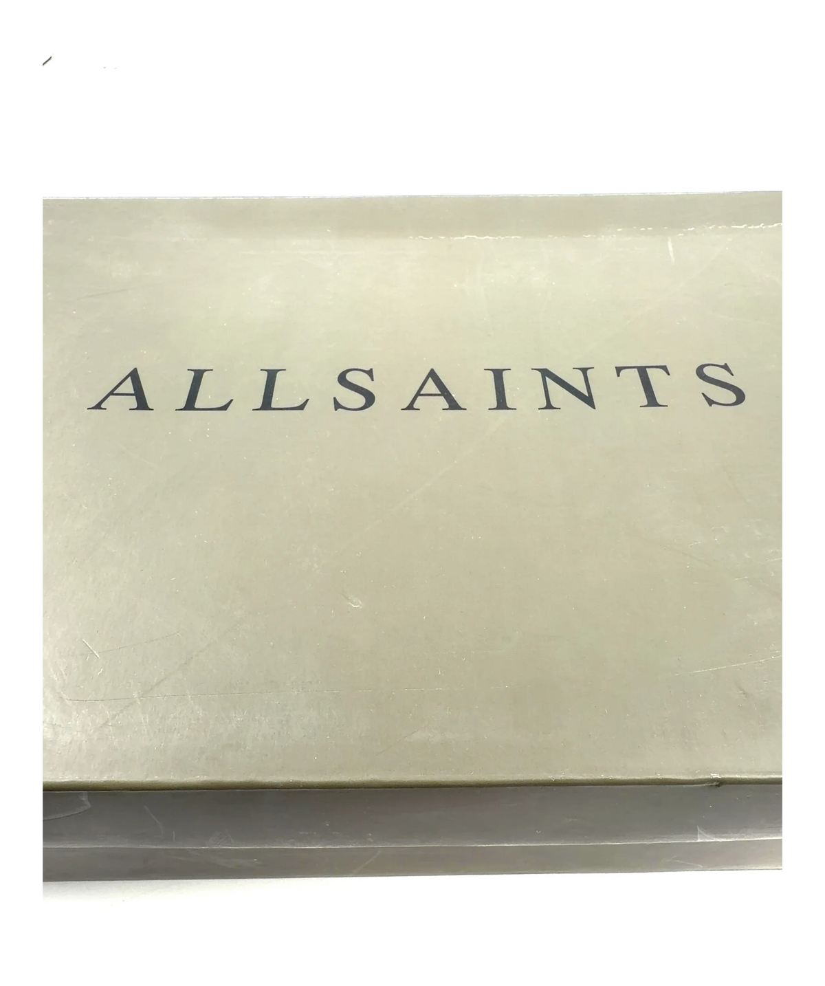 ALLSAINTS off white UNDERGROUND SUEDE LO, size UK 9 EU 43 👞 — care label