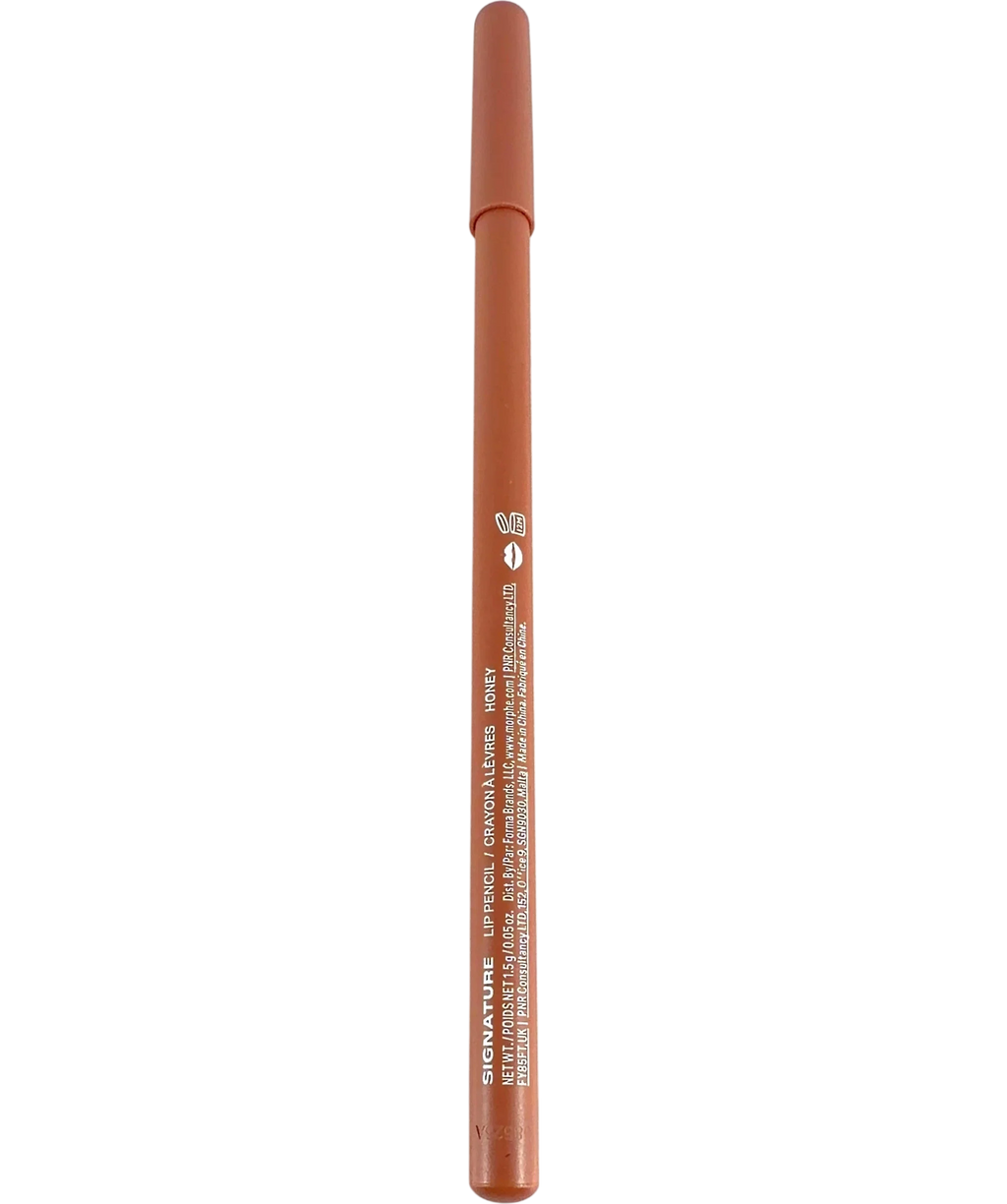 Morphe Honey Signature Lip Pencil, size 1.5g — back