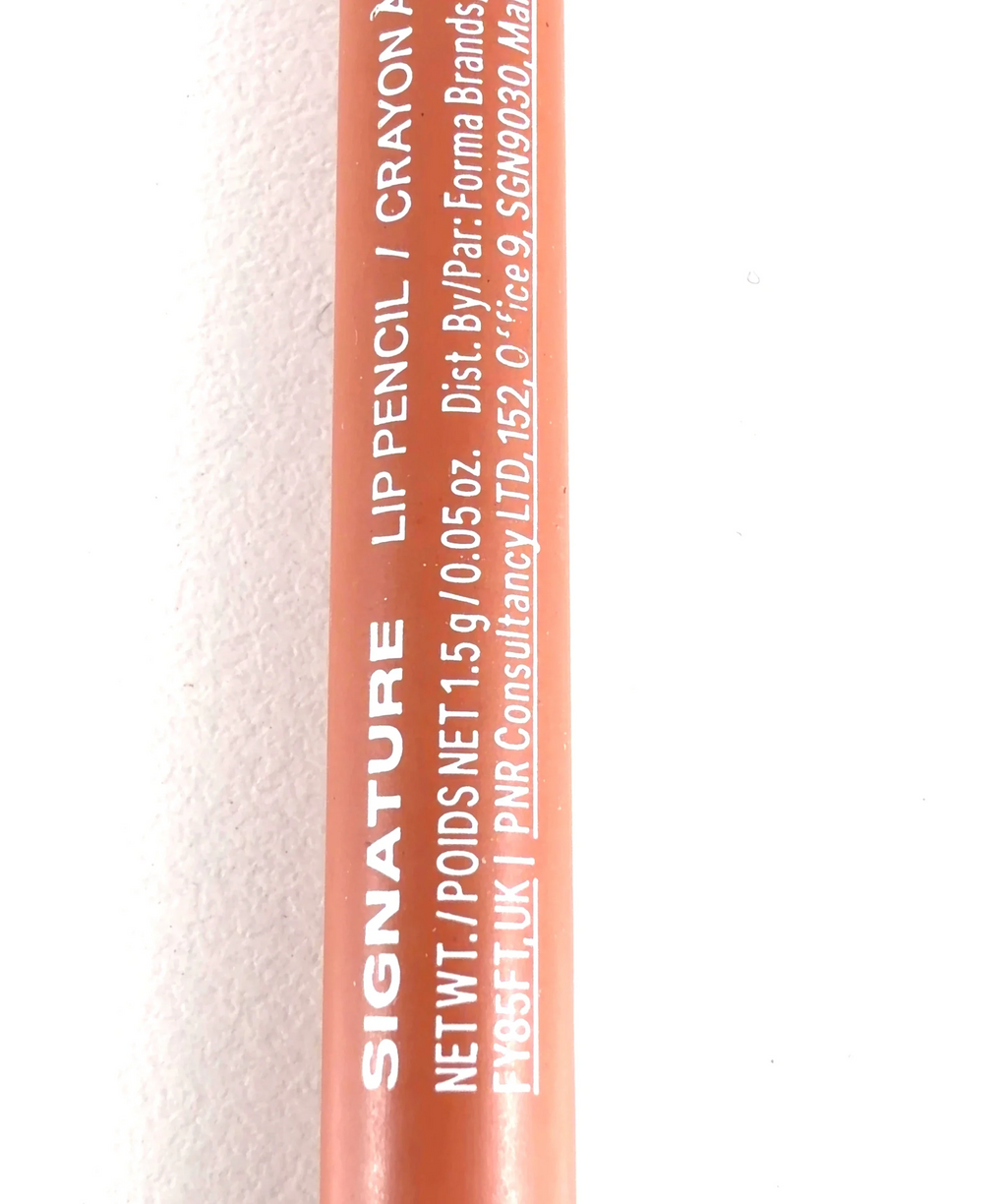 Morphe Honey Signature Lip Pencil, size 1.5g — care label