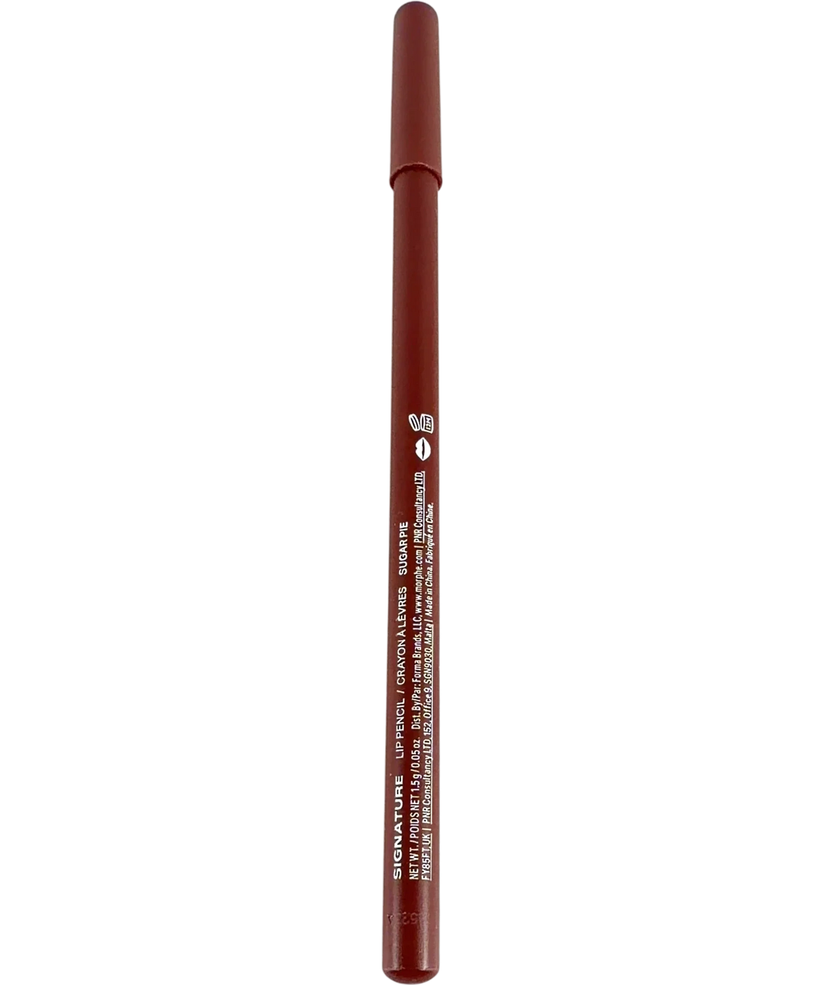 Morphe Sugar Pie Sugar Pie Signature Lip Pencil, size 1.5g — back