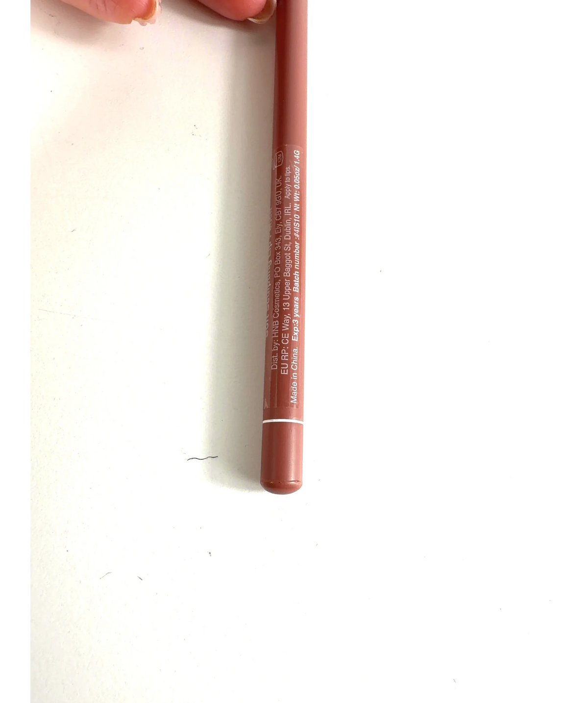 HNB Cosmetics 04 Soft Sculpting Lip Pencil, size 1.4g — care label