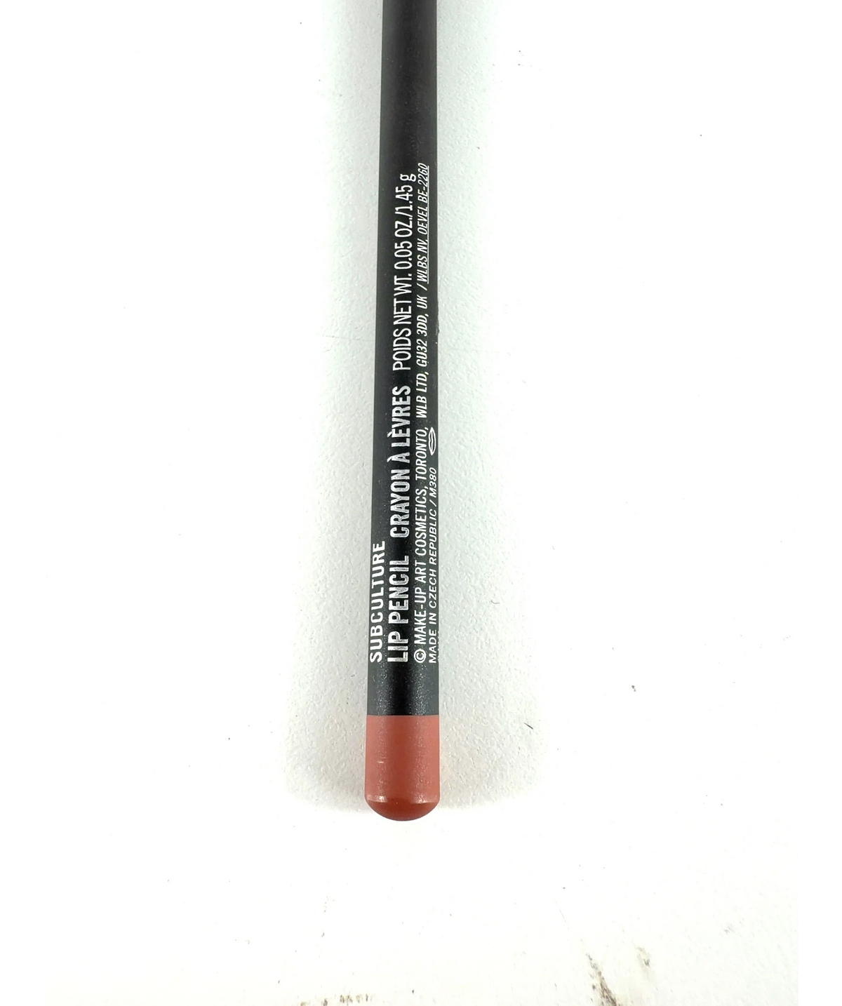 MAC SUBCULTURE SUBCULTURE, size 1.45g — care label
