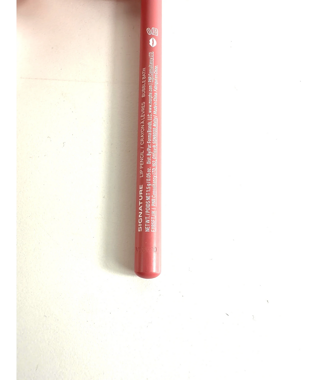Morphe BUBBLE BATH Signature Lip Pencil, size 1.5g — detail