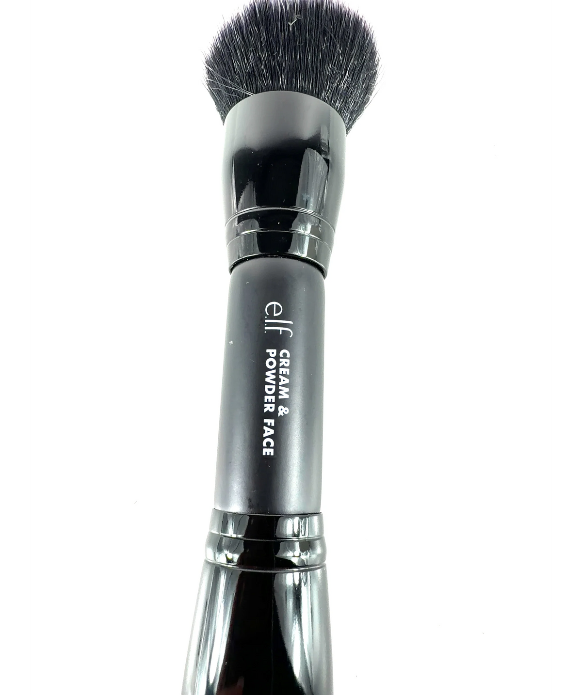 e.l.f. Cream & Powder Face Brush, size 1 — label