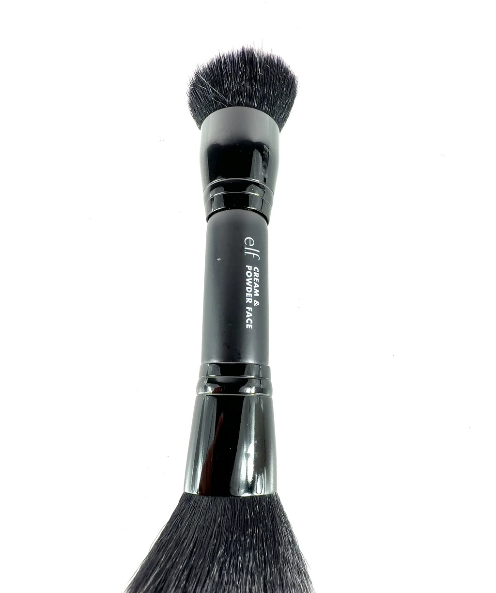 e.l.f. Cream & Powder Face Brush, size 1 — fabric detail