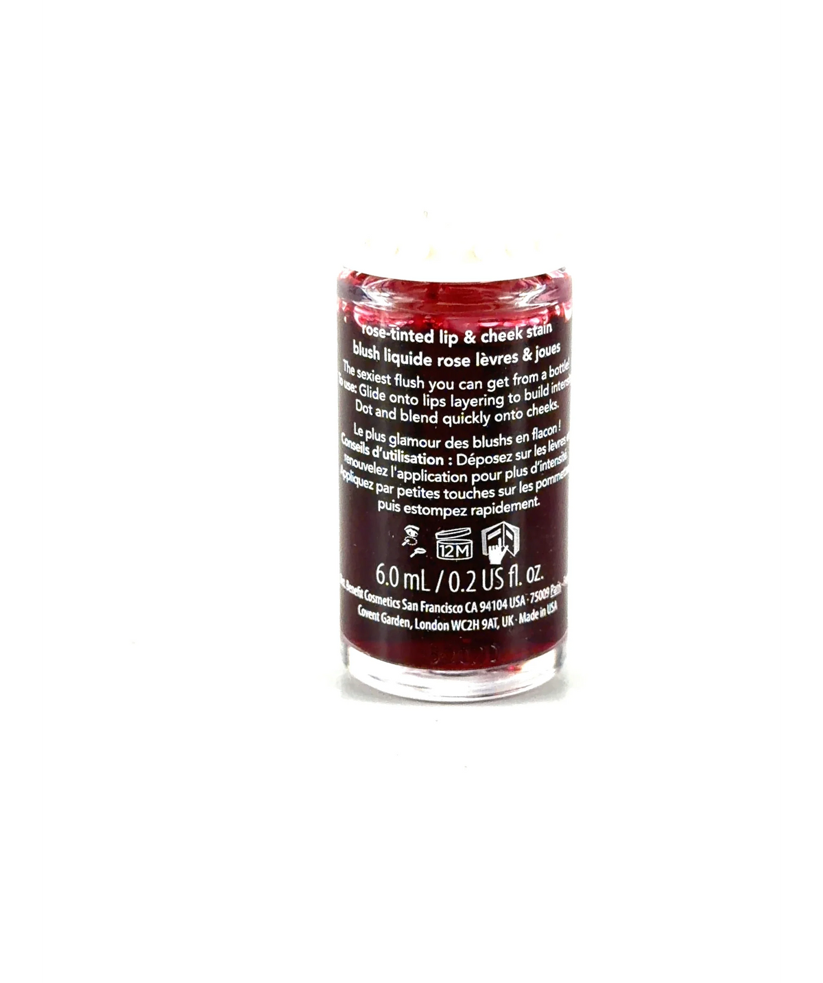 Benefit Benetint benetint, size 6.0ml — care label